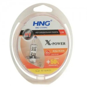 Лампа набор 12V H1 55W+50% P14.5s+W5W бокс (2шт.+2шт.) X-Power HNG 12155XP2 HNG