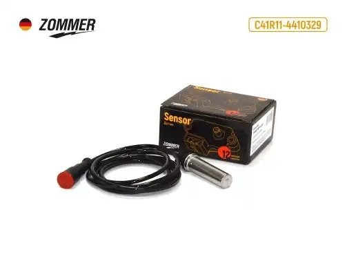 Датчик ABS для а/м ГАЗон Next "ZOMMER" прямой 19982 ZOMMER