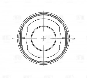 Муфта выключения сцепления механическая CT 1101 TRIALLI