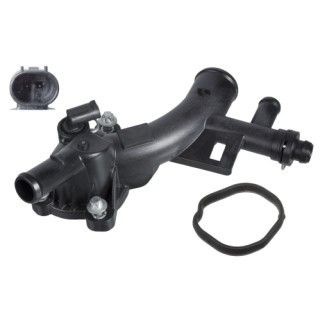 Фланец OPEL Astra J,Zafira C,Corsa D,Meriva B,Mokka системы охлаждения FEBI 103086 FEBI BILSTEIN