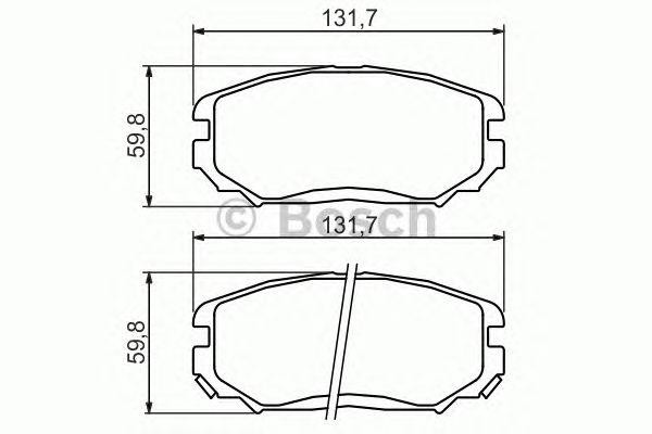 KIA SPORTAGE 04>/ HYUNDAI TUCSON 04> 0 986 494 374 BOSCH