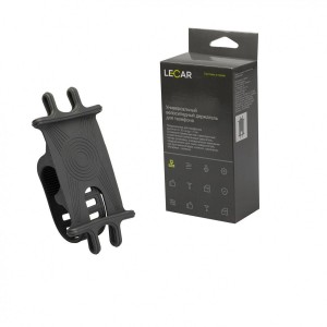 Держатель телефона велосипедный (ABS-пластик, силикон) LECAR000130409 LECAR