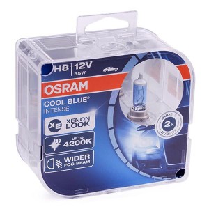 К-т ламп OSRAM COOL BLUE INTENSE H8 12V 35W PGJ19-1 (2шт уп.) 64212CBI-HCB OSRAM