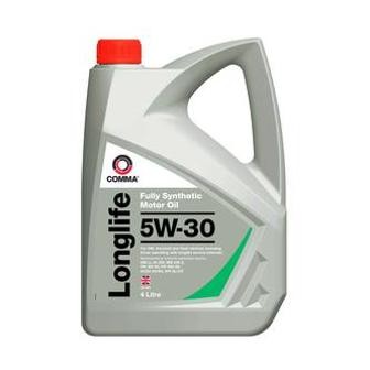 COMMA 5W30 LONGLIFE (4L) масло мот.! синт ACEA A3/B4,API SL/CF,GM-LL-B-025,MB 22 GML4L COMMA