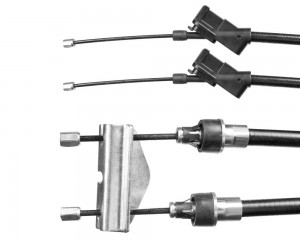 трос тормоза стояночного! средний\ Ford Focus 11> MT1851 MARSHALL