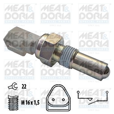 Датчик FORD Focus (05-11) включения фонаря заднего хода MEAT&DORIA 36038 MEAT DORIA