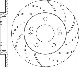 Диск тормозной HYUNDAI Grandeur (11-) KIA Optima (15-) задний (1шт.) NIBK RN1601DSET NIBK