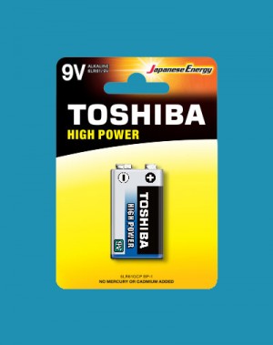 Батарейка 6LR61GCPBP1 TOSHIBA
