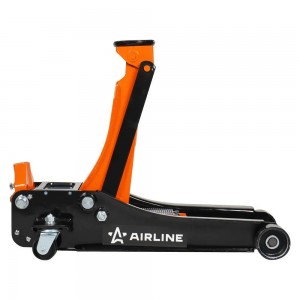 Домкрат подкатной 3.5т (100-533 мм) двухпоршневой (низкопрофильный) INDUSTRY AJ35FI510 AIRLINE