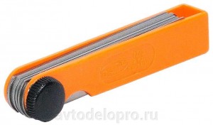 Щуп регулировки клапанов (11 предметов) "АвтоDело" (веер, 0,5-1,0 мм) 40433 AVTO DELO