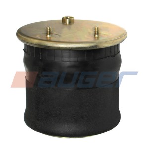 пневмоподушка со стак.!верх1шп.M22x1.5 2шп.M10x1.5 низ отв.M16 поршень сталь\DAF AU34887K09 AUGER