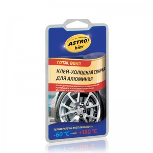 Сварка холодная для алюминия 55г (-66С до +150С) двухкомпонентная ASTROHIM AC9305 ASTROHIM