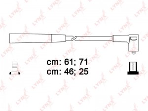 к-кт проводов! Audi A3/A4, Seat Ibiza, VW Golf 1.6 96> SPC6915 LYNXAUTO