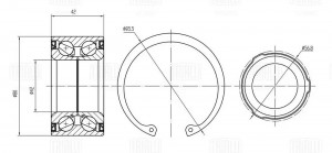 BMW 5-E28/34/6-24/7-23/32 42X80X42mm CS2029 TRIALLI