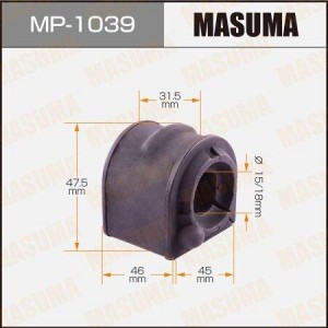 втулка стабилизатора переднего центр.!\ Mazda 3 BK all 03> MP-1039 MASUMA