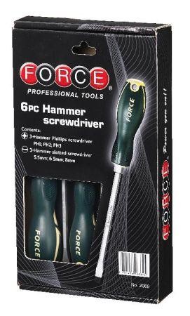 Набор отверток 6пр 2068 FORCE
