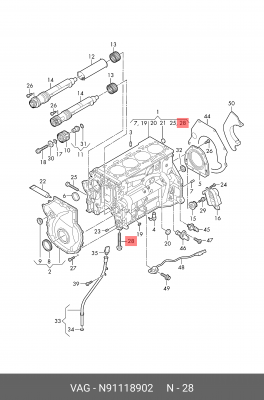 VAG N 911 189 02 VAG
