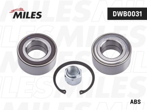 Подшипник ступицы передний CITROEN C2/C3/PEUGEOT 207 02- (SKF VKBA 3657) DWB0031 DWB0031 MILES