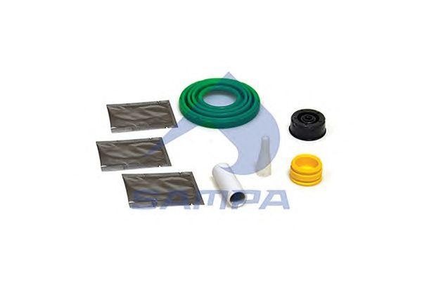 Ремкомплект суппорта WABCO PAN17 (пыльник,крышка,уплотнение,направляющая втулка, 095.696 SAMPA