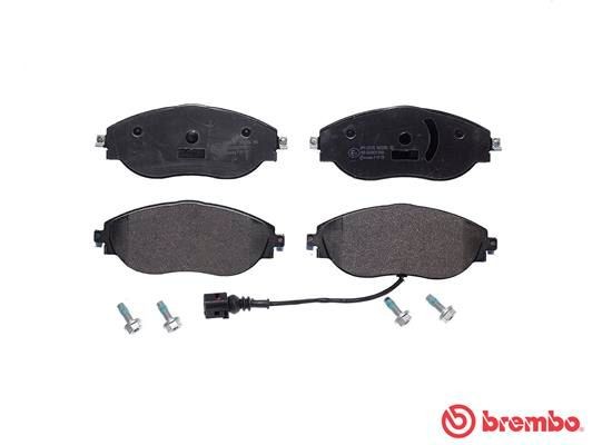 P85131 колодки дисковые п.!\ Seat Alhambra/Leon, VW Golf/Passat/Sharan 1.2-3.6i/ P85131 BREMBO