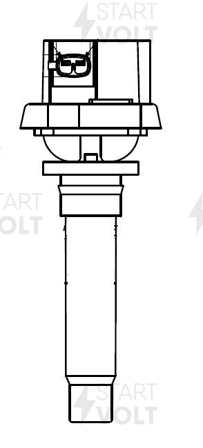 Катушка зажигания для а/м Kia Cerato (04-)/Carens (99-)/Sephia (92-)/Shuma (96-) SC 0838 START VOLT