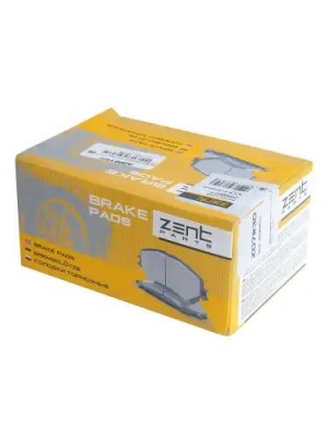 колодки дисковые передние Z07230 ZENTPARTS