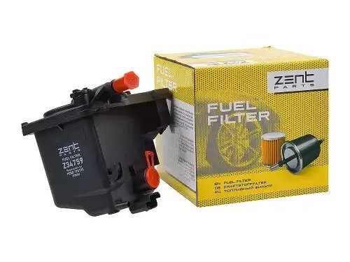 фильтр топливный!\ Ford Focus 1.6TDCi C-Max 03>,Peugeot 206/407 1.6HDi 04> Z34759 ZENTPARTS