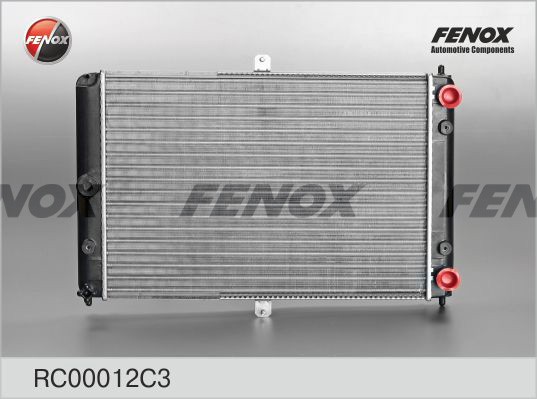 Радиатор двигателя алюм. сборный ИЖ 2126 RC00012C3 RC00012C3 FENOX