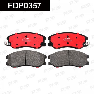 FDP0357 колодки дисковые передние!\ Chevrolet Captiva, Opel Antara 2.0D/2.4/3.2  FDP0357 FAP
