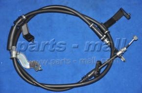Трос стояночного тормоза KIA SPORTAGE(KM/-SEP 2006) PTB-330 PTB-330 PMC PARTS MALL