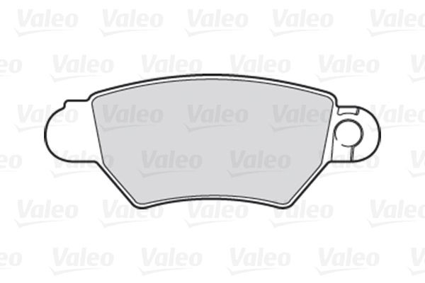 Колодки тормозные дисковые зад 301926 VALEO PHC