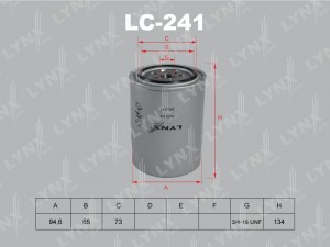 NISSAN / OPEL 2.0-2.3DIZ LC-241 LYNXAUTO