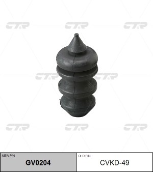 Отбойник амортизатора DAEWOO Matiz CHEVROLET Spark (98-) заднего (1шт.) CTR GV0204 CTR