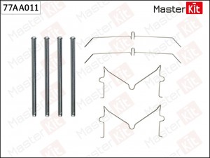 Комплект установочный дисковых колодок TOYOTA LAND CRUISER 08-92-, HILUX 01-84-  77AA011 MASTER KIT
