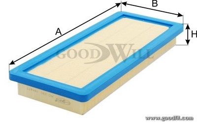 Фильтр воздушный AG293 AG 293 GOODWILL
