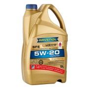 Моторное масло RAVENOL Super Fuel Economy SFE SAE 5W-20 (5 л) 4+1 1111110-A05-01 1111110A0501909 RAVENOL