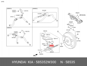 ДАТЧИКИ УРОВНЯ ТОРМОЗНОЙ ЖИДКОСТИ 58535-2W300 585352W300 HYUNDAI KIA