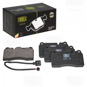 Колодки тормозные дисковые передние т/с Brembo PF 4393 TRIALLI