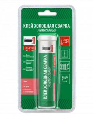 Клей холодная сварка 60гр (универсальный) KU-H101 KUDO