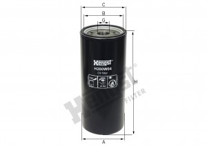 Фильтр масляный H200W04 HENGST