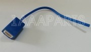 Патрон для галогеной лампы H1 с проводами (керамика) 1AP1220000 1AAA PARTS