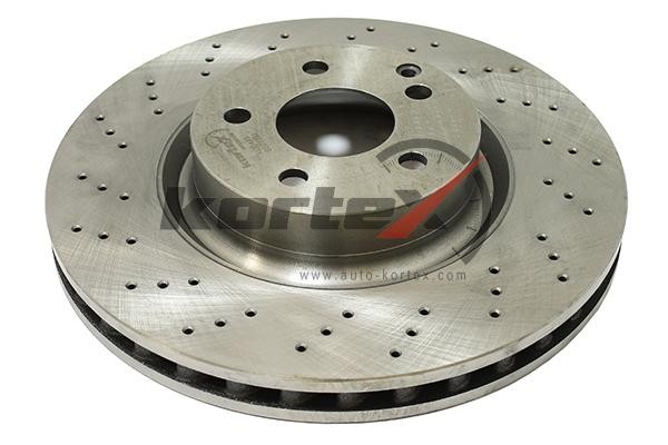 Диск тормозной MERCEDES S (W221) передний (1шт.) KORTEX KD0473 KORTEX