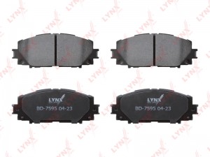 Колодки тормозные дисковые передние BD-7595 LYNXAUTO