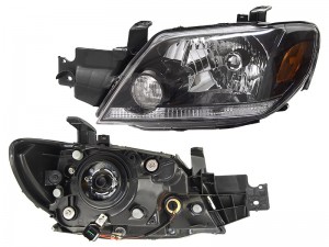 Фара MITSUBISHI OUTLANDER/AIRTREK 01-04 LH цельная ST3141101L ST3141101L SAT