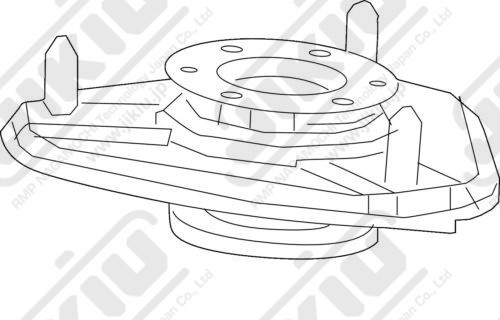 Опора амортизатора MS21134 MS21134 JIKIU