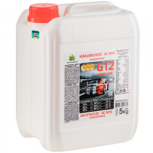 Антифриз GreenCool GС5010 [красный], концентрат, 5 кг. 702682 GREENCOOL