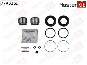 Ремкомплект тормозного суппорта + поршень SAAB 9.5 01-09-99 77A3361 77A3361 MASTER KIT