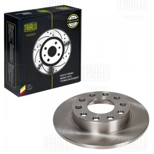 Диск торм. Audi A4 (00-)/(04-) зад. d=245 (DF 180132)  2шт DF 180132 TRIALLI