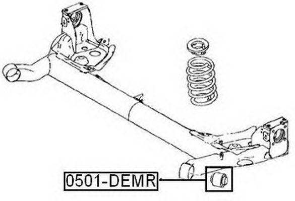 САЙЛЕНТБЛОК MAZDA 0501DEMR 0501-DEMR ASVA