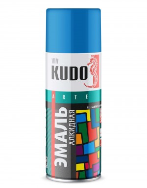 Краска голубая аэрозоль 520мл KUDO KU-1010 KUDO